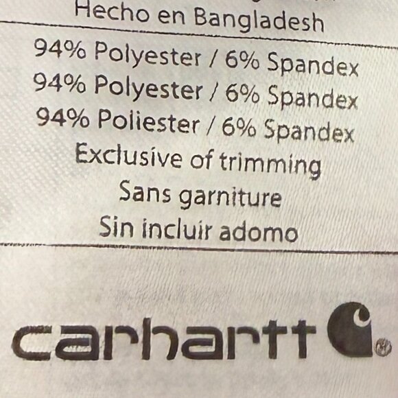 Women's CARHARTT Force Cross Flex Utility Pink Scrub Bootcut Pants- Size S - Picture 7 of 9